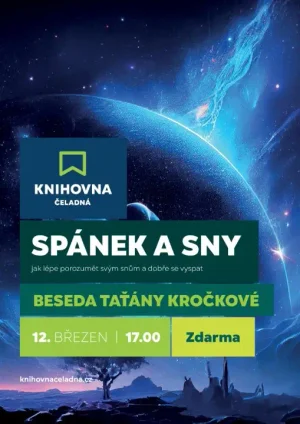 Beseda Taťány Kročkové Spánek a sny v Čeladné